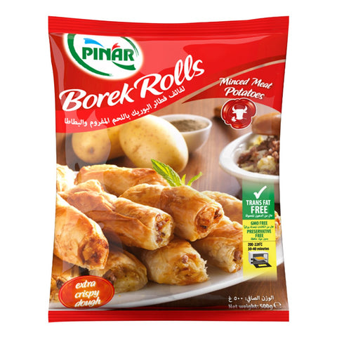 GETIT.QA- Qatar’s Best Online Shopping Website offers PINAR BOREK ROLL MINCED MEAT POTATOES 500 G at the lowest price in Qatar. Free Shipping & COD Available!