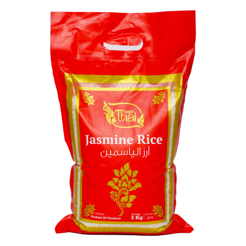 GETIT.QA- Qatar’s Best Online Shopping Website offers REGAL THAI JASMINE RICE 5KG at the lowest price in Qatar. Free Shipping & COD Available!