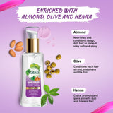 GETIT.QA- Qatar’s Best Online Shopping Website offers VATIKA NATURALS FRIZZ CONTROL HAIR SERUM OLIVE-- ALMOND & HENNA WITH ANTIFRIZZ FORMULA 47 ML at the lowest price in Qatar. Free Shipping & COD Available!