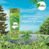 GETIT.QA- Qatar’s Best Online Shopping Website offers VATIKA NATURALS INDIAN HENNA CONDITIONING SHAMPOO FOR DRY-- ROUGH HAIR 400 ML at the lowest price in Qatar. Free Shipping & COD Available!