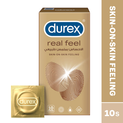 GETIT.QA- Qatar’s Best Online Shopping Website offers DUREX REAL FEEL CONDOM 10 PCS at the lowest price in Qatar. Free Shipping & COD Available!