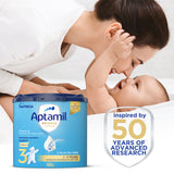 GETIT.QA- Qatar’s Best Online Shopping Website offers APTAMIL ADVANCE JUNIOR STAGE 3 GROWING UP FORMULA VANILLA FLAVOUR FROM 1-3 YEARS 400 G at the lowest price in Qatar. Free Shipping & COD Available!