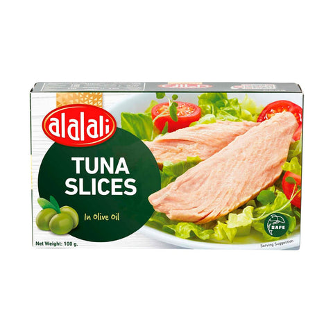 GETIT.QA- Qatar’s Best Online Shopping Website offers AL ALALI TUNA SLICES IN OLIVE OIL 100 G at the lowest price in Qatar. Free Shipping & COD Available!