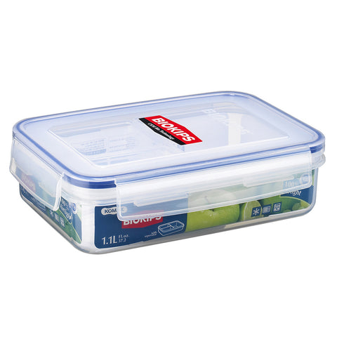 GETIT.QA- Qatar’s Best Online Shopping Website offers KOMAX BIOKIPS AIRTIGHT FOOD CONTAINER-- TRANSPARENT-- KOM.K0171511 at the lowest price in Qatar. Free Shipping & COD Available!