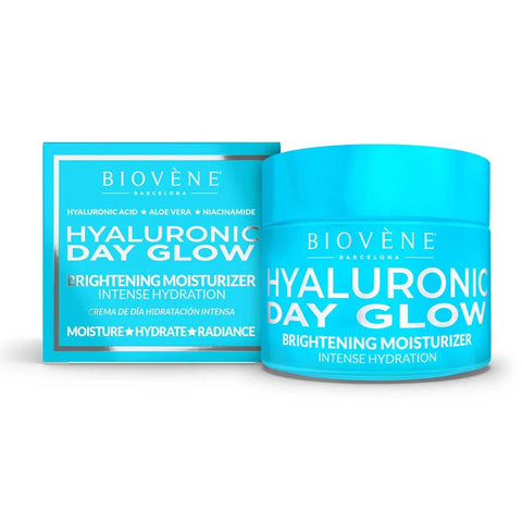 GETIT.QA- Qatar’s Best Online Shopping Website offers BIOVENE HYALURONIC DAY GLOW HYDRATION BRIGHTENING MOISTURIZER 50 ML at the lowest price in Qatar. Free Shipping & COD Available!