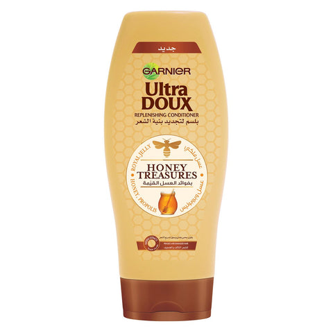 GETIT.QA- Qatar’s Best Online Shopping Website offers GARNIER ULTRA DOUX HONEY TREASURES CONDITIONER 400 ML at the lowest price in Qatar. Free Shipping & COD Available!