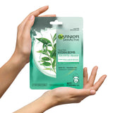 GETIT.QA- Qatar’s Best Online Shopping Website offers GARNIER SKINACTIVE HYDRA BOMB GREEN TEA FOR NORMAL TO COMBINATION SKIN TISSUE FACE MASK 1 PC at the lowest price in Qatar. Free Shipping & COD Available!