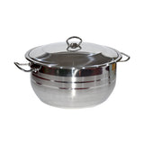 GETIT.QA- Qatar’s Best Online Shopping Website offers STEEL DEEP POT 28CM at the lowest price in Qatar. Free Shipping & COD Available!