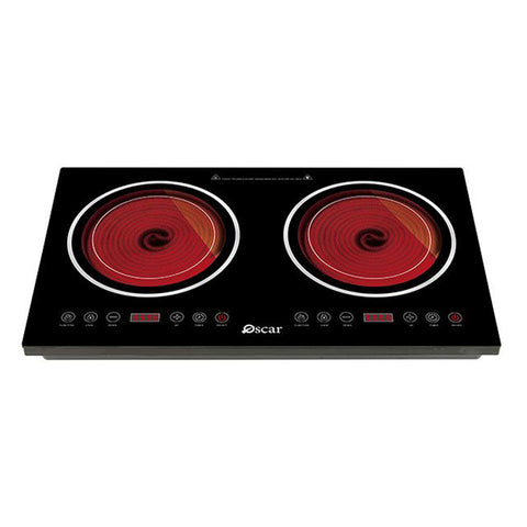 GETIT.QA- Qatar’s Best Online Shopping Website offers OSCAR DOUBLE BURNER INFRARED COOKER, 2 X 1800 W, OIRC2218TC at the lowest price in Qatar. Free Shipping & COD Available!