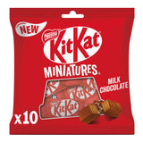 GETIT.QA- Qatar’s Best Online Shopping Website offers NESTLE KITKAT MINIATURES MILK CHOCOLATE 10 PCS 110 G at the lowest price in Qatar. Free Shipping & COD Available!