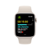 GETIT.QA- Qatar’s Best Online Shopping Website offers APPLE WATCH SE GPS, STARLIGHT ALUMINIUM CASE WITH STARLIGHT SPORT BAND, 40 MM, S/M, MR9U3 at the lowest price in Qatar. Free Shipping & COD Available!