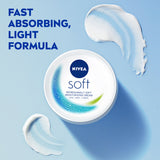 GETIT.QA- Qatar’s Best Online Shopping Website offers NIVEA MOISTURISING CREAM SOFT REFRESHING JAR 300 ML at the lowest price in Qatar. Free Shipping & COD Available!