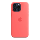 GETIT.QA- Qatar’s Best Online Shopping Website offers APPLE IPHONE 15 PRO MAX SILICONE CASE WITH MAGSAFE, GUAVA, MT1V3ZM/A at the lowest price in Qatar. Free Shipping & COD Available!