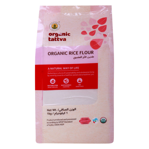 GETIT.QA- Qatar’s Best Online Shopping Website offers ORG.TATVA RICE FLOUR 1KG at the lowest price in Qatar. Free Shipping & COD Available!