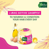 GETIT.QA- Qatar’s Best Online Shopping Website offers VATIKA REPAIR & RESTORE HAIR MAYONNAISE WITH HONEY CASTOR & MARROW FOR DAMAGED & CHEMICALLY TREATED HAIR 500 ML at the lowest price in Qatar. Free Shipping & COD Available!