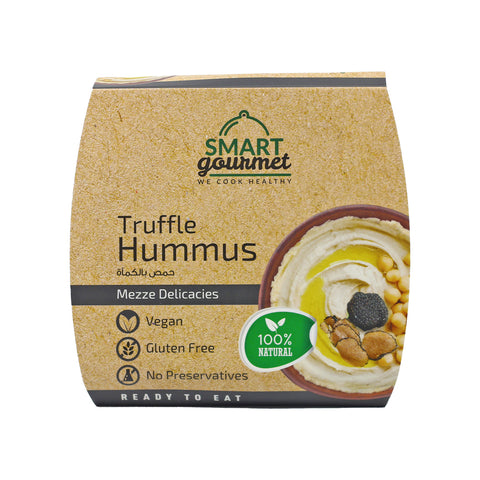 GETIT.QA- Qatar’s Best Online Shopping Website offers SMART GOURMET GLUTEN FREE TRUFFLE HUMMUS 225 G at the lowest price in Qatar. Free Shipping & COD Available!