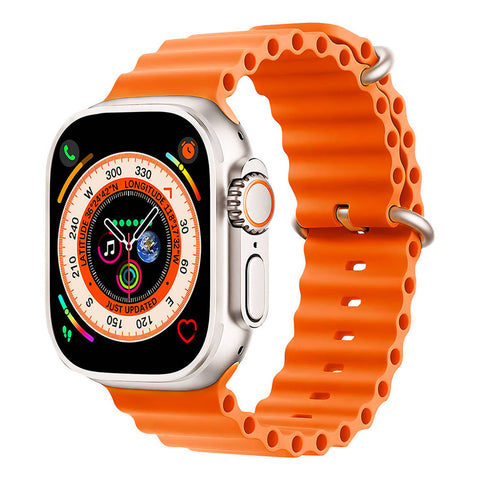 GETIT.QA- Qatar’s Best Online Shopping Website offers TOUCHMATE SMARTWATCH, 1.83" FULL-TOUCH IPS DISPLAY, SPORTS MODE, ACTIVITY TRACKER, SLEEP MONITOR, HEARTRATE & BLOOD PRESSURE SENSOR, BLOOD OXYGEN METER, 190MAH BATTERY, ORANGE-TM-SW450NO at the lowest price in Qatar. Free Shipping & COD Available!