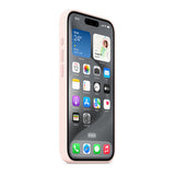 GETIT.QA- Qatar’s Best Online Shopping Website offers APPLE IPHONE 15 PRO SILICONE CASE WITH MAGSAFE, LIGHT PINK, MT1F3ZM/A at the lowest price in Qatar. Free Shipping & COD Available!