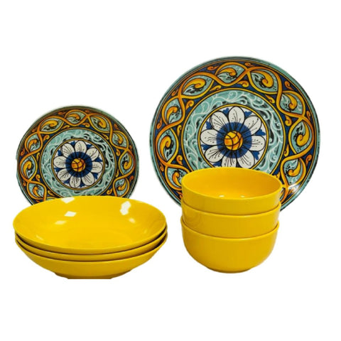 GETIT.QA- Qatar’s Best Online Shopping Website offers HOME DINNER SET 24PCS TANG02 PRINT at the lowest price in Qatar. Free Shipping & COD Available!