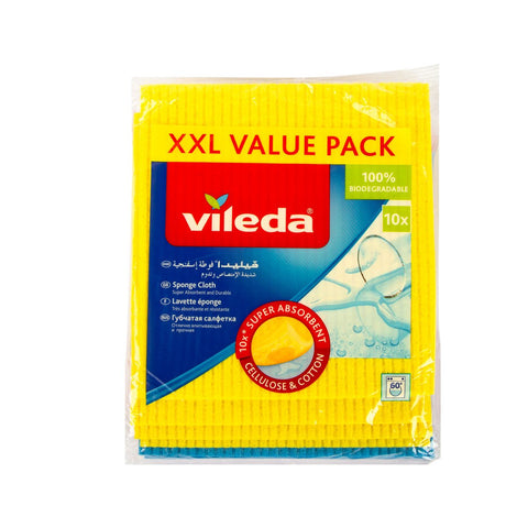 GETIT.QA- Qatar’s Best Online Shopping Website offers VILEDA SPONGE CLOTH 10S at the lowest price in Qatar. Free Shipping & COD Available!