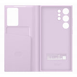 GETIT.QA- Qatar’s Best Online Shopping Website offers SAMSUNG S23 ULTRA SMART VIEW WALLET CASE, LAVENDER, EF-ZS918CVEGWW at the lowest price in Qatar. Free Shipping & COD Available!