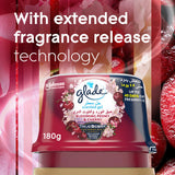 GETIT.QA- Qatar’s Best Online Shopping Website offers GLADE SCENTED GEL BLOOMING PEONY & CHERRY 180 G at the lowest price in Qatar. Free Shipping & COD Available!