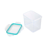 GETIT.QA- Qatar’s Best Online Shopping Website offers 4 SIDE LOCKED CONTAINER-- TRANSPARENT-- CP023 at the lowest price in Qatar. Free Shipping & COD Available!