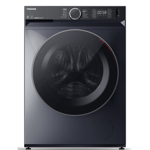 GETIT.QA- Qatar’s Best Online Shopping Website offers TOSHIBA FRONT LOAD WASHER & DRYER, 12/8 KG, 1400 RPM, MORANDI GREY, TWD-BM130GF4B(MG) at the lowest price in Qatar. Free Shipping & COD Available!