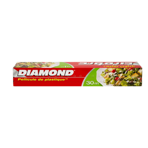 GETIT.QA- Qatar’s Best Online Shopping Website offers DIAMOND CLING WRAP SIZE 30M 1 PC at the lowest price in Qatar. Free Shipping & COD Available!