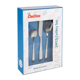 GETIT.QA- Qatar’s Best Online Shopping Website offers CHEFLINE STAINLESS STEEL CUTLERY SET-- FT-G020-- 24 PCS at the lowest price in Qatar. Free Shipping & COD Available!