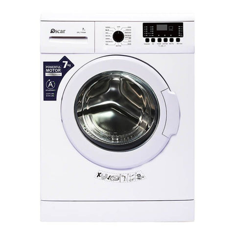 GETIT.QA- Qatar’s Best Online Shopping Website offers OSCAR FRONT LOAD WASHING MACHINE, 7 KG, 1000 RPM, WHITE, OFL 7R10 W at the lowest price in Qatar. Free Shipping & COD Available!