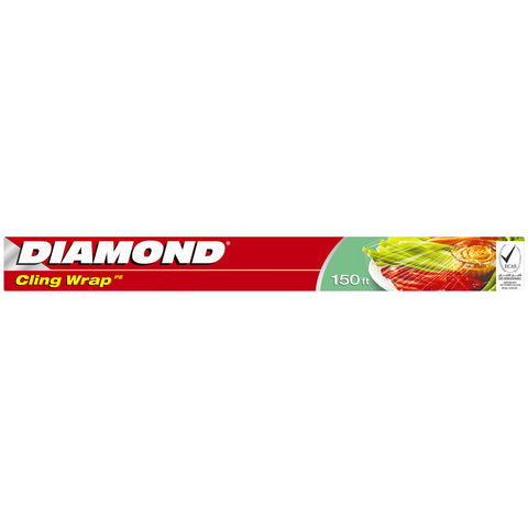 GETIT.QA- Qatar’s Best Online Shopping Website offers DIAMOND CLING WRAP 150 FT / 45 M at the lowest price in Qatar. Free Shipping & COD Available!