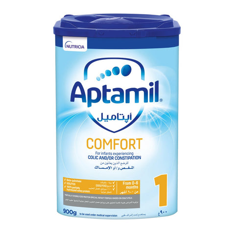 GETIT.QA- Qatar’s Best Online Shopping Website offers APTAMIL COMFORT STAGE 1 FORMULA MILK POWDER FOR BABY AND INFANT 900 G at the lowest price in Qatar. Free Shipping & COD Available!