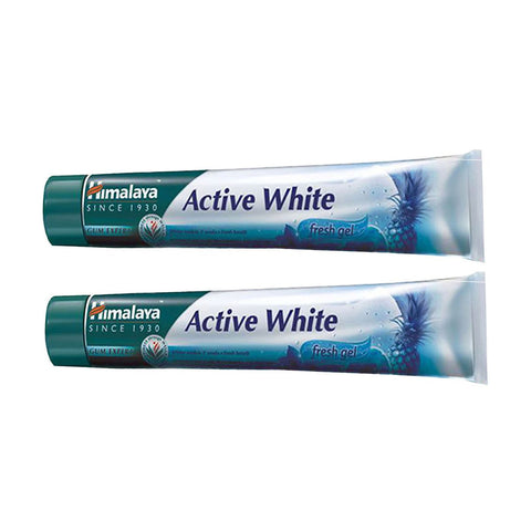 GETIT.QA- Qatar’s Best Online Shopping Website offers HIMALAYA GUM EXPERT ACTIVE WHITE TOOTHPASTE 2 X 100 ML at the lowest price in Qatar. Free Shipping & COD Available!