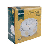 GETIT.QA- Qatar’s Best Online Shopping Website offers CHEFLINE STAINLESS STEEL HOT POT AMAL GOLD-- 3500 ML at the lowest price in Qatar. Free Shipping & COD Available!