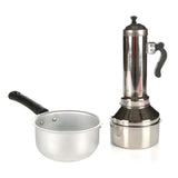 GETIT.QA- Qatar’s Best Online Shopping Website offers CHEFLINE STAINLESS STEEL PUTTU KUDAM + ALUMINIUM SAUCEPAN 14CM at the lowest price in Qatar. Free Shipping & COD Available!