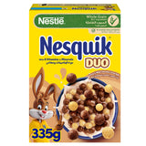 GETIT.QA- Qatar’s Best Online Shopping Website offers NESTLE NESQUIK DUO BREAKFAST CEREAL 335 G at the lowest price in Qatar. Free Shipping & COD Available!