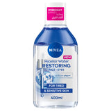 GETIT.QA- Qatar’s Best Online Shopping Website offers NIVEA MICELLAR WATER RESTORING WITH 5% SERUM AMINO ACID COMPLEX 400 ML at the lowest price in Qatar. Free Shipping & COD Available!