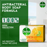 GETIT.QA- Qatar’s Best Online Shopping Website offers DETTOL FRESH ANTIBACTERIAL SOAP VALUE PACK 4 X 165 G at the lowest price in Qatar. Free Shipping & COD Available!