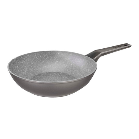 GETIT.QA- Qatar’s Best Online Shopping Website offers PEDRINI EVO GRANITE WOK PAN-- 28 CM-- PE1406 at the lowest price in Qatar. Free Shipping & COD Available!