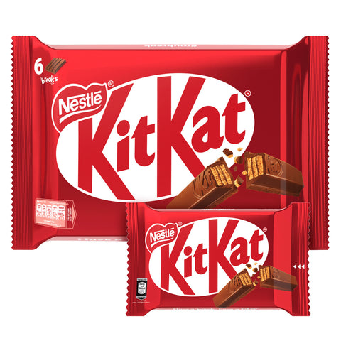 GETIT.QA- Qatar’s Best Online Shopping Website offers NESTLE KITKAT 4 FINGER MILK CHOCOLATE WAFER 6 X 36.5 G at the lowest price in Qatar. Free Shipping & COD Available!