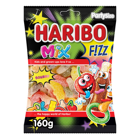 GETIT.QA- Qatar’s Best Online Shopping Website offers HARIBO FIZZ MIX CANDY 160G at the lowest price in Qatar. Free Shipping & COD Available!