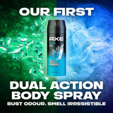 GETIT.QA- Qatar’s Best Online Shopping Website offers AXE ICE CHILL 48H BODY SPRAY DEODORANT 150 ML at the lowest price in Qatar. Free Shipping & COD Available!