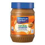 GETIT.QA- Qatar’s Best Online Shopping Website offers AMERICAN GARDEN VEGAN & GLUTEN FREE NATURAL CRUNCHY PEANUT BUTTER 454 G at the lowest price in Qatar. Free Shipping & COD Available!