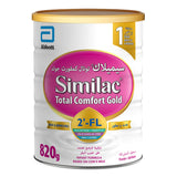 GETIT.QA- Qatar’s Best Online Shopping Website offers SIMILAC TOTAL COMFORT GOLD 2'-FL STAGE 1 FROM BIRTH TO 6 MONTHS 820 G at the lowest price in Qatar. Free Shipping & COD Available!