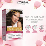 GETIT.QA- Qatar’s Best Online Shopping Website offers L'OREAL PARIS EXCELLENCE CREME COLOR 3.0 BROWN BLACK 1 PKT at the lowest price in Qatar. Free Shipping & COD Available!