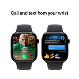 GETIT.QA- Qatar’s Best Online Shopping Website offers PRE-ORDER APPLE WATCH SERIES 10 GPS, 46 MM JET BLACK ALUMINIUM CASE WITH BLACK SPORT BAND - S/M at the lowest price in Qatar. Free Shipping & COD Available!