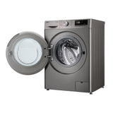 GETIT.QA- Qatar’s Best Online Shopping Website offers LG FRONT LOAD WASHING MACHINE, 1400 RPM, 11 KG, PLATINUM SILVER, F4V5EYLYP at the lowest price in Qatar. Free Shipping & COD Available!