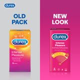 GETIT.QA- Qatar’s Best Online Shopping Website offers DUREX INTENSE PLEASURE CONDOM 6 PCS at the lowest price in Qatar. Free Shipping & COD Available!