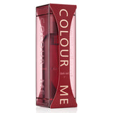 GETIT.QA- Qatar’s Best Online Shopping Website offers COLOUR ME DARK RED EAU DE PARFUM FOR WOMEN 100 ML at the lowest price in Qatar. Free Shipping & COD Available!